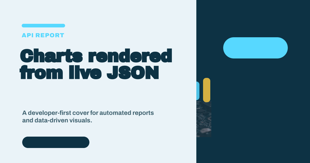 Data Report API Cover
