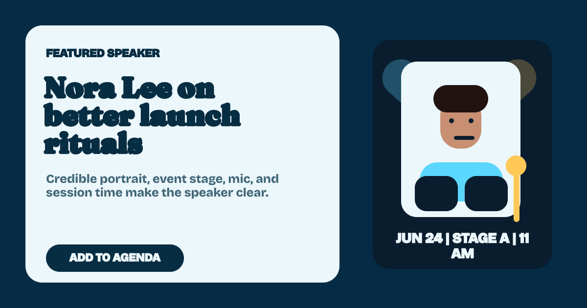 Event Speaker Card