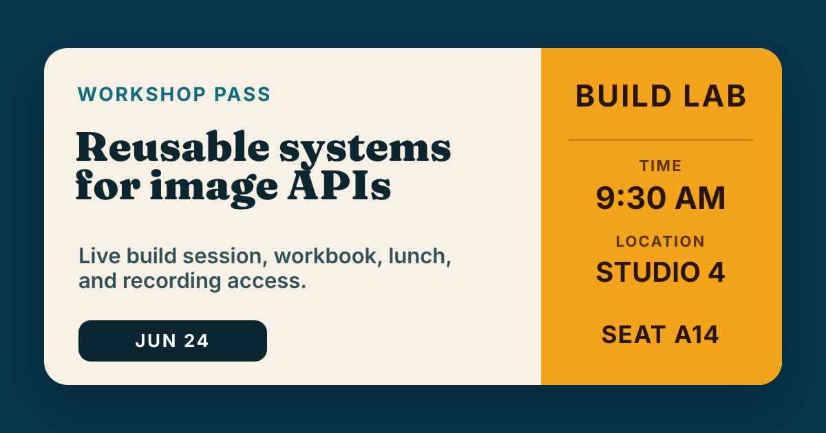 Workshop Pass