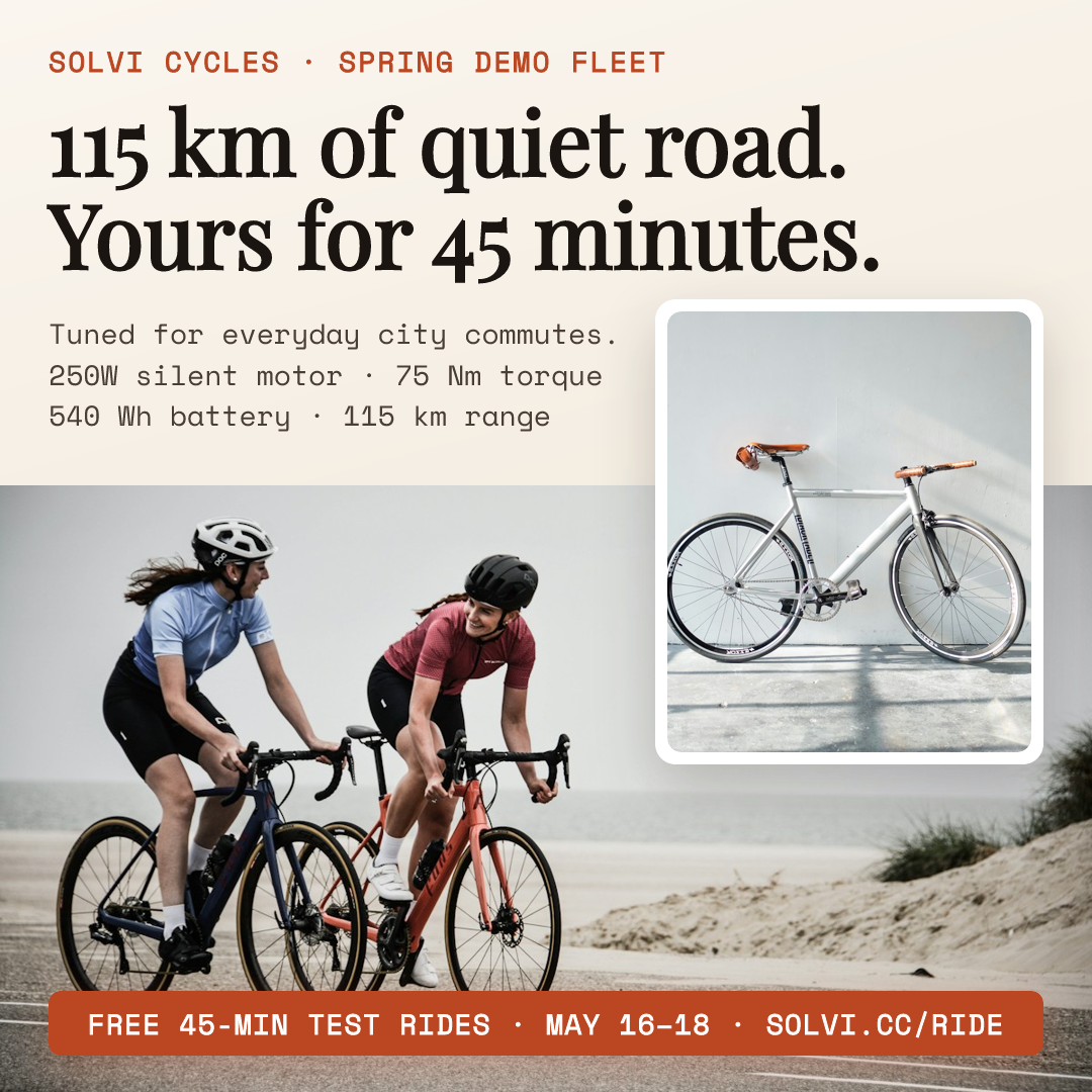 Solvi Urban E-Bike Test Ride Ad