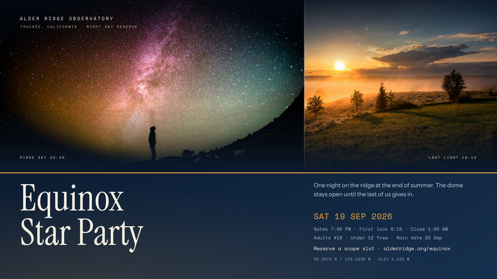 Alder Ridge Equinox Star Party