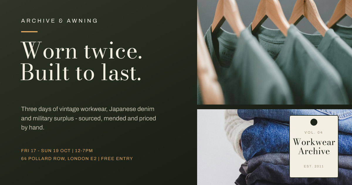 Vintage Workwear Archive Sale