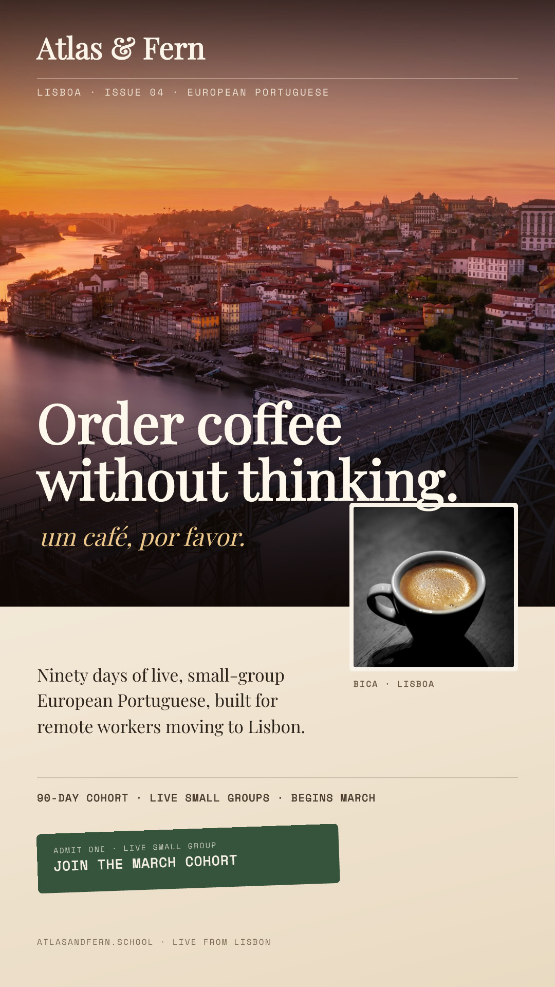 Atlas & Fern Lisbon Cohort Story