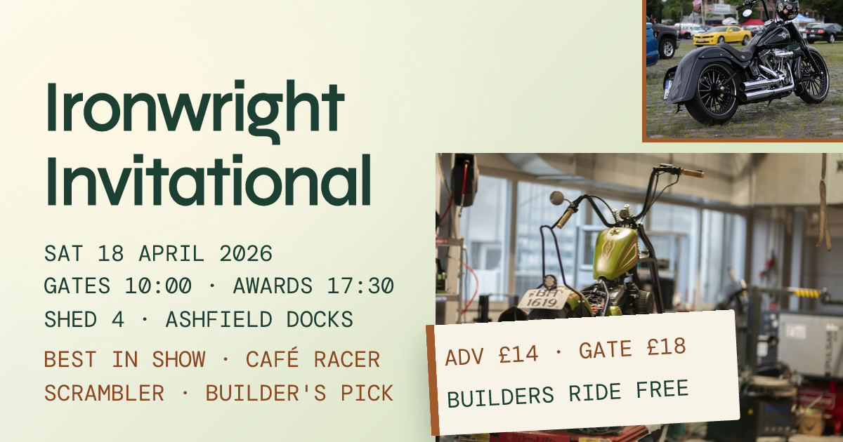 Ironwright Invitational Custom Motorcycle Show