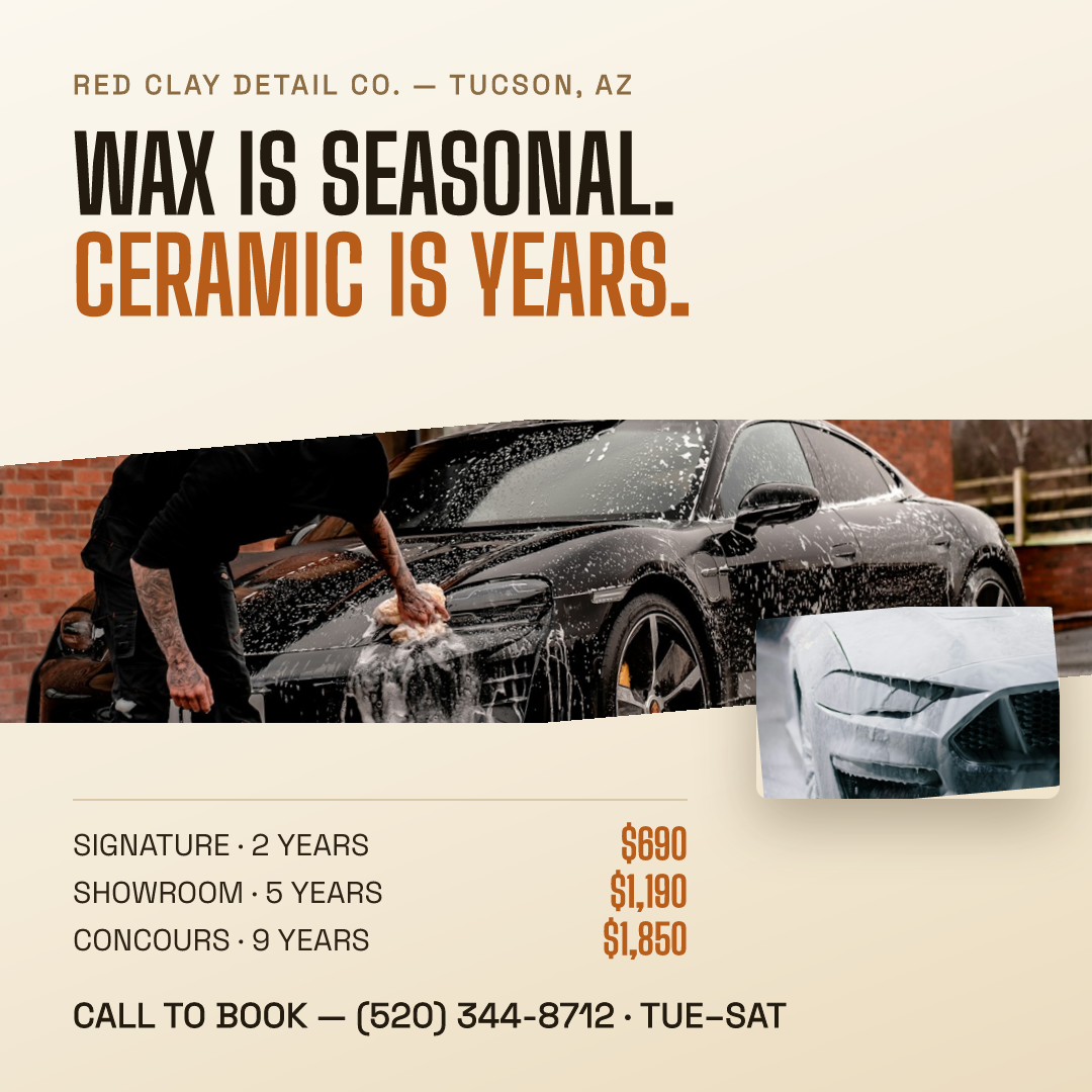 Auto Detailing Ceramic Coating Studio Offer