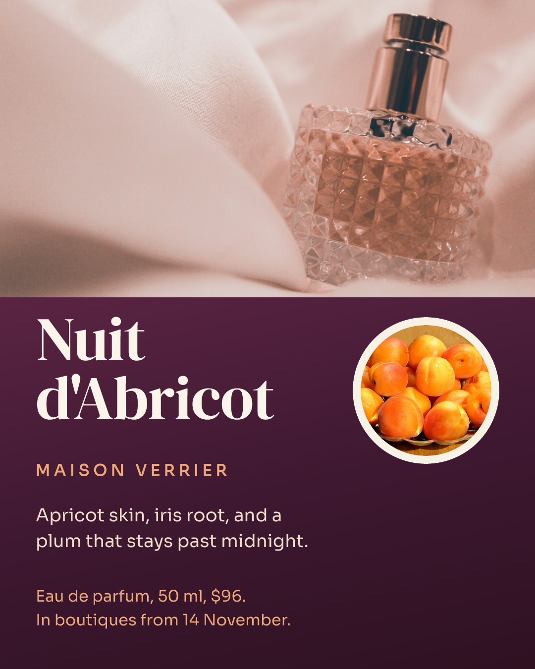 Perfume Launch Editorial Post