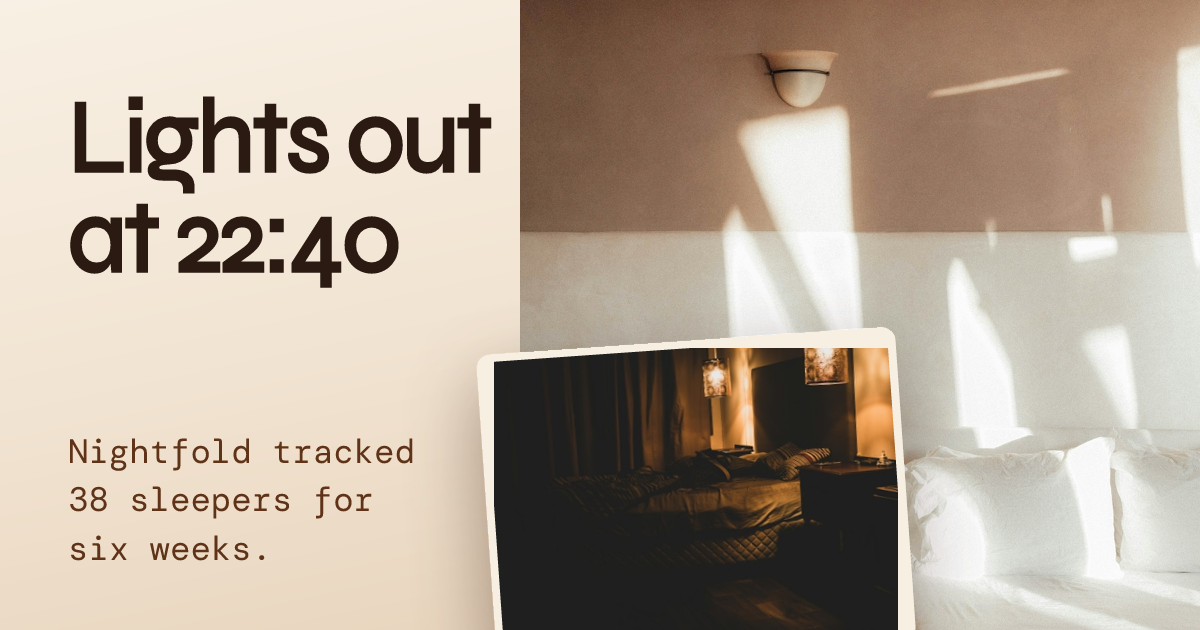 Lights Out by 22:40 Blog Cover