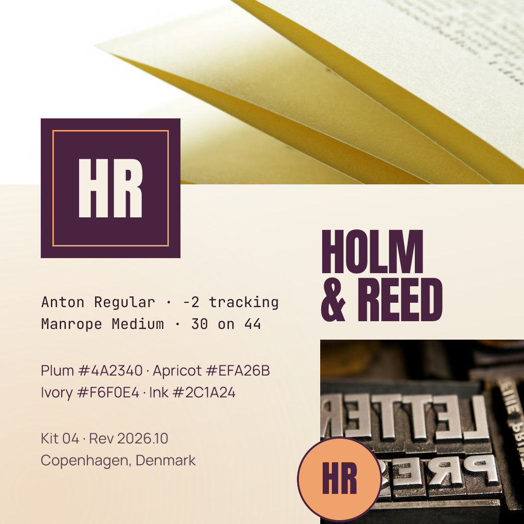 Monogram Identity Guidelines Page