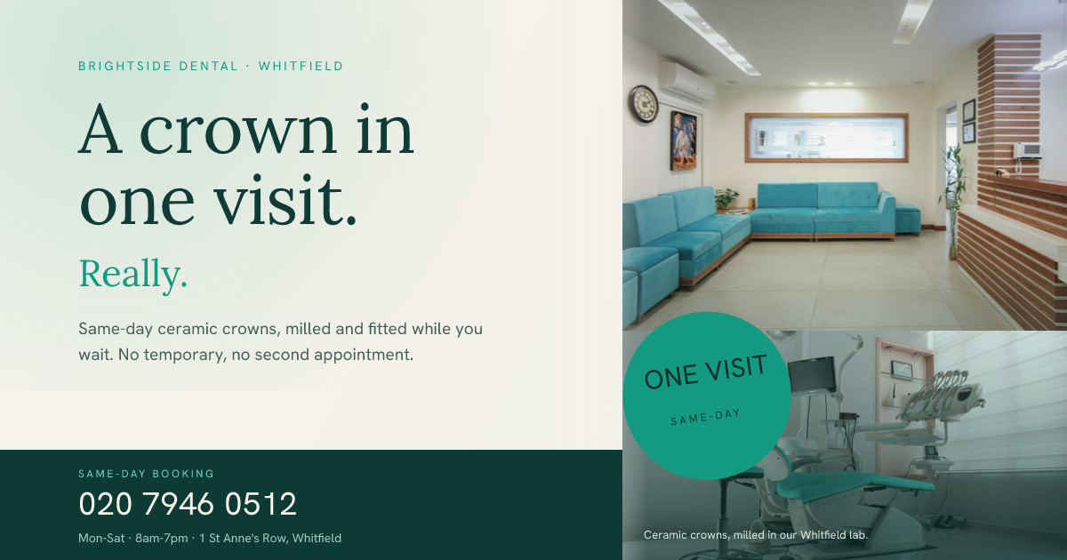 Brightside Dental Same-Day Crown