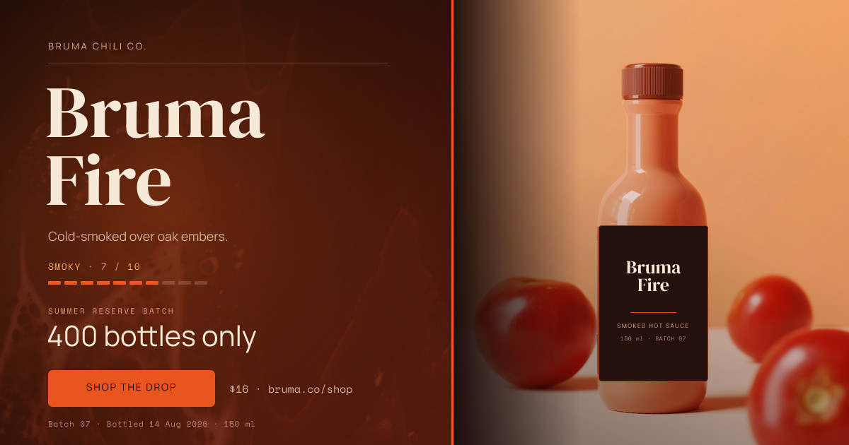 Bruma Fire Summer Reserve Drop