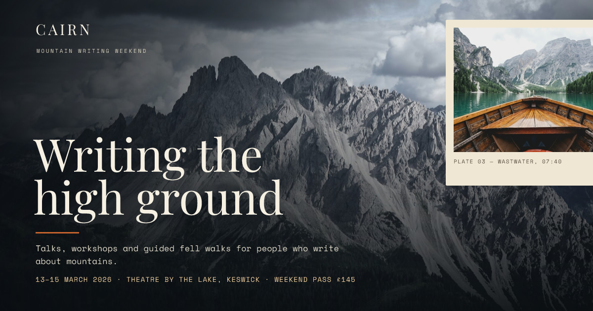 Cairn Mountain Writing Weekend