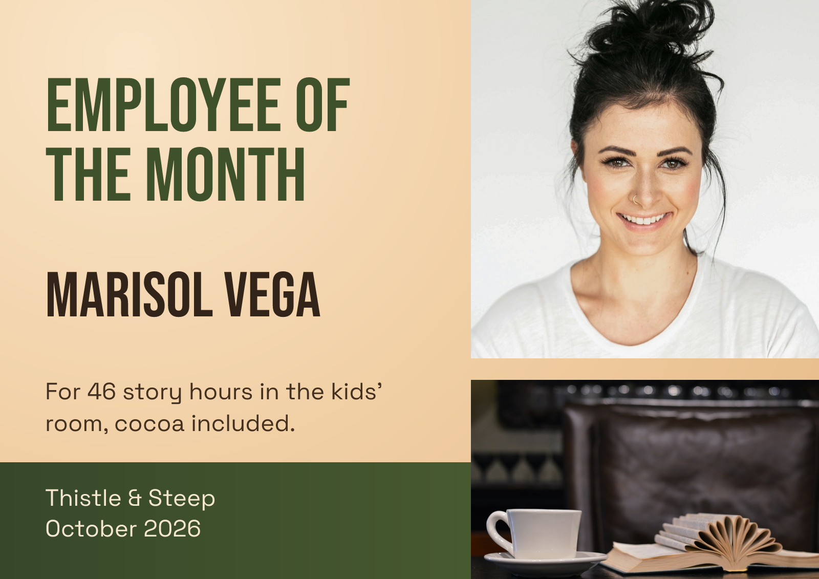 Employee of the Month Certificate
