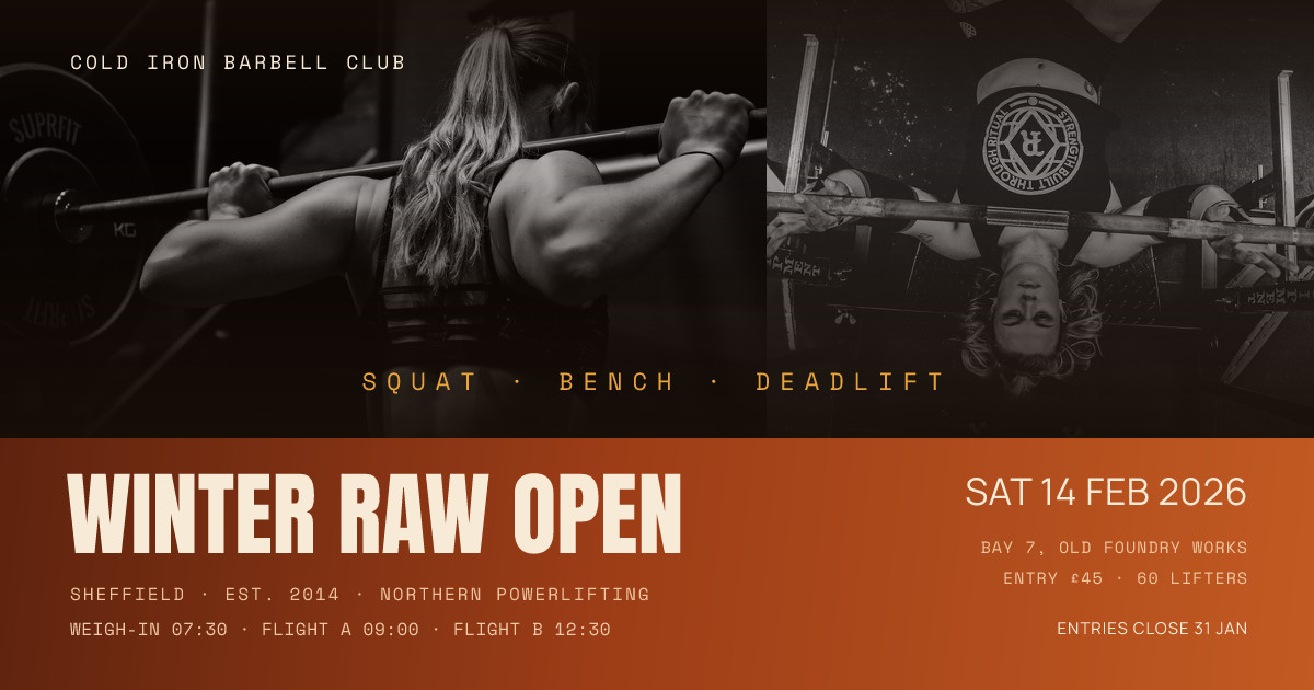 Winter Raw Open Powerlifting Meet