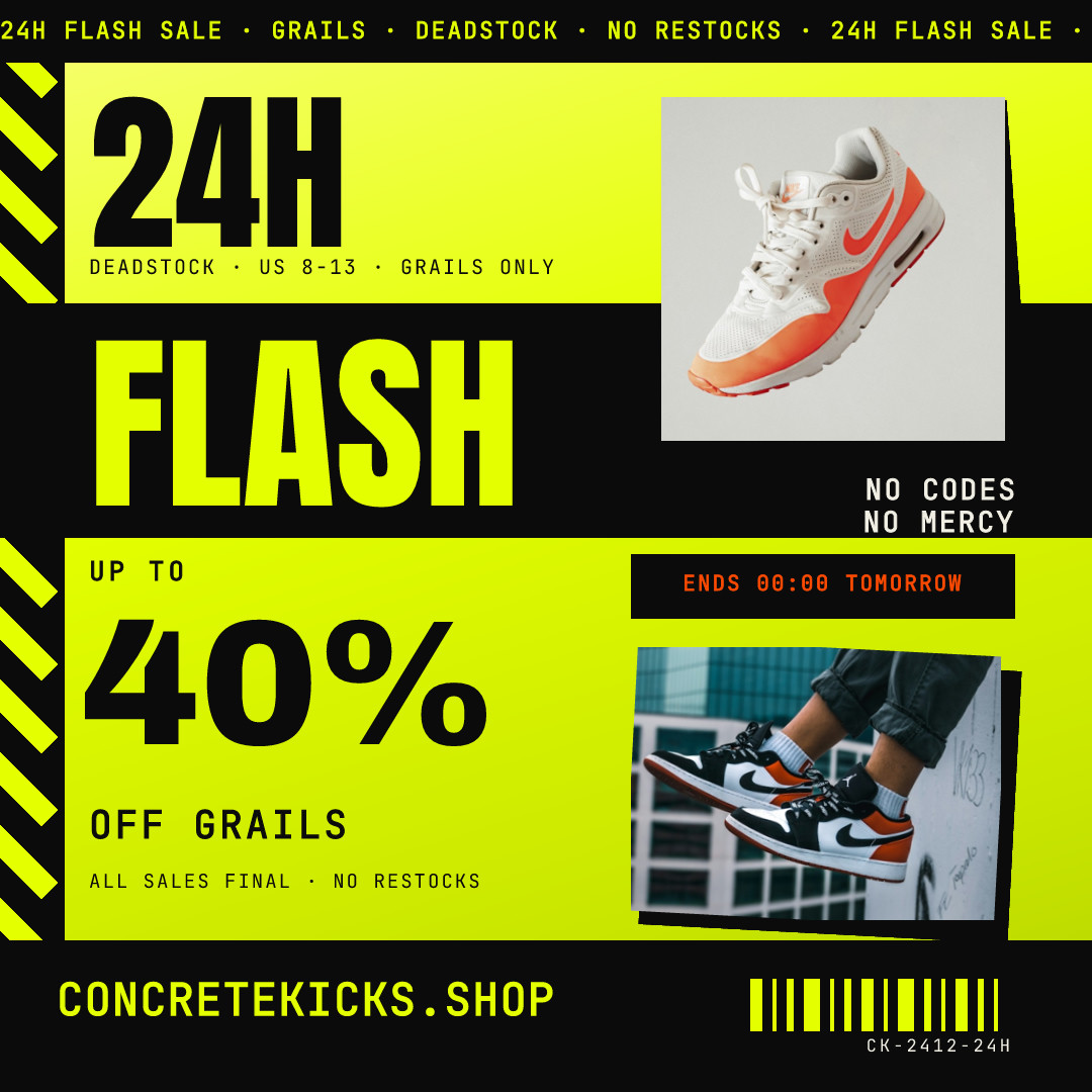 Concrete Kicks 24H Flash
