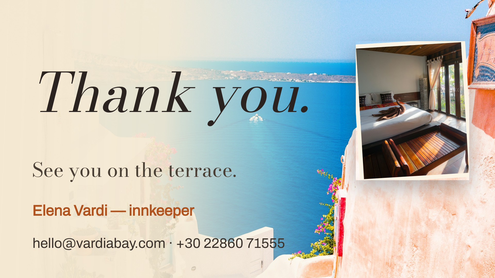Coastal Inn Thank You Slide