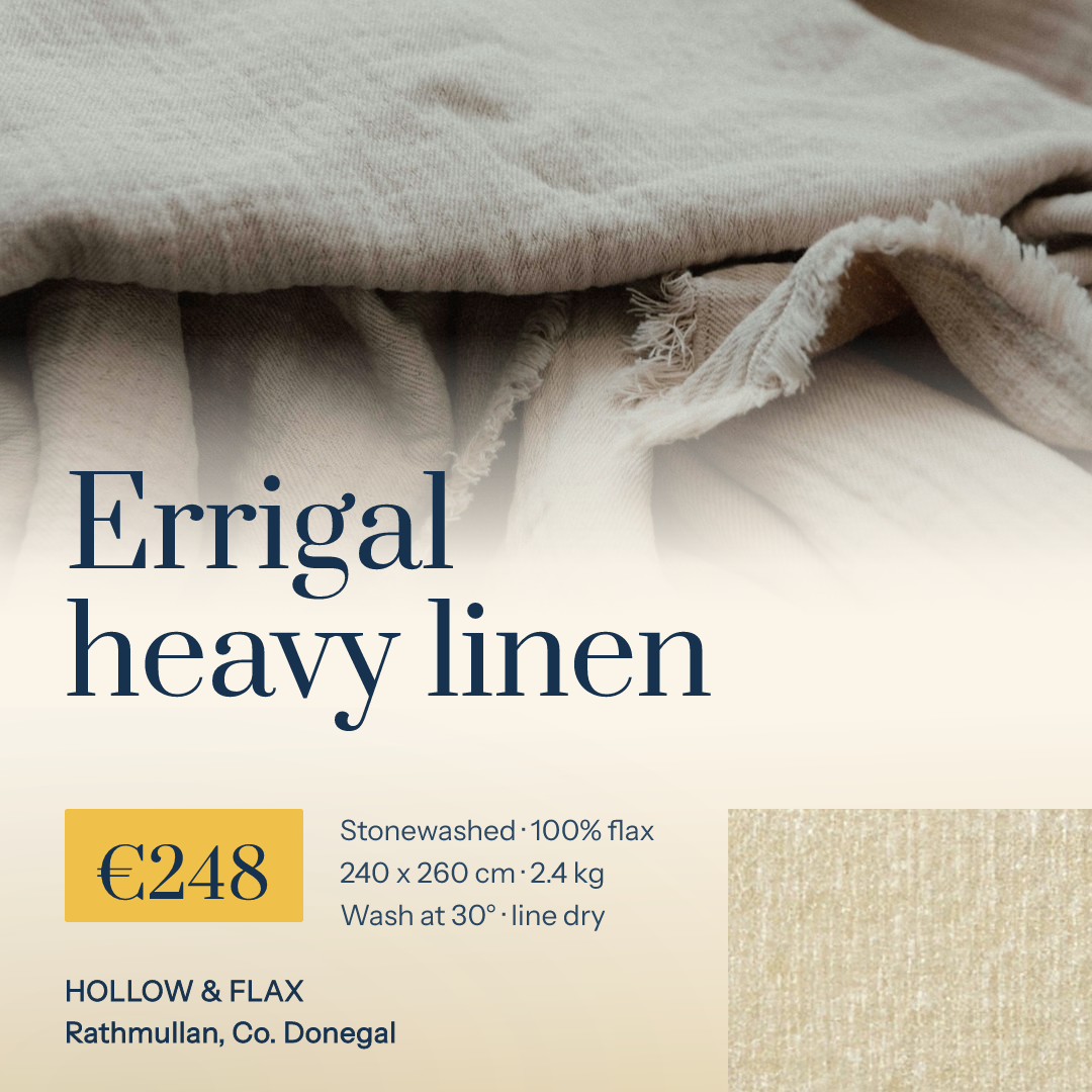 Heavyweight Linen Throw Product Sheet