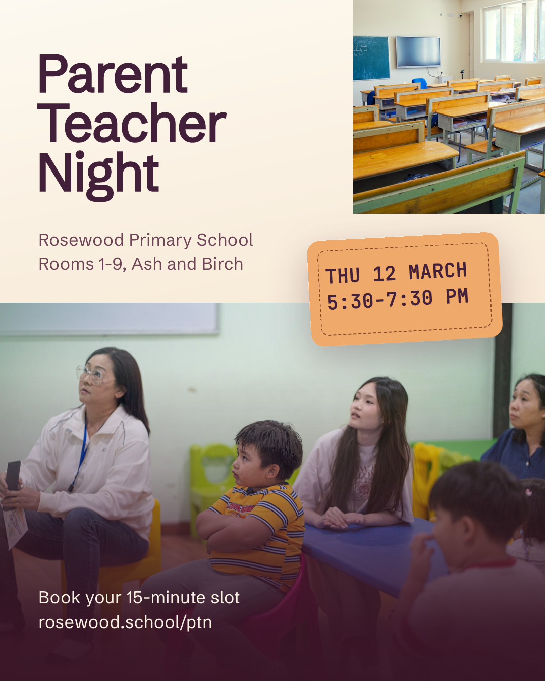 Parent Teacher Night Poster