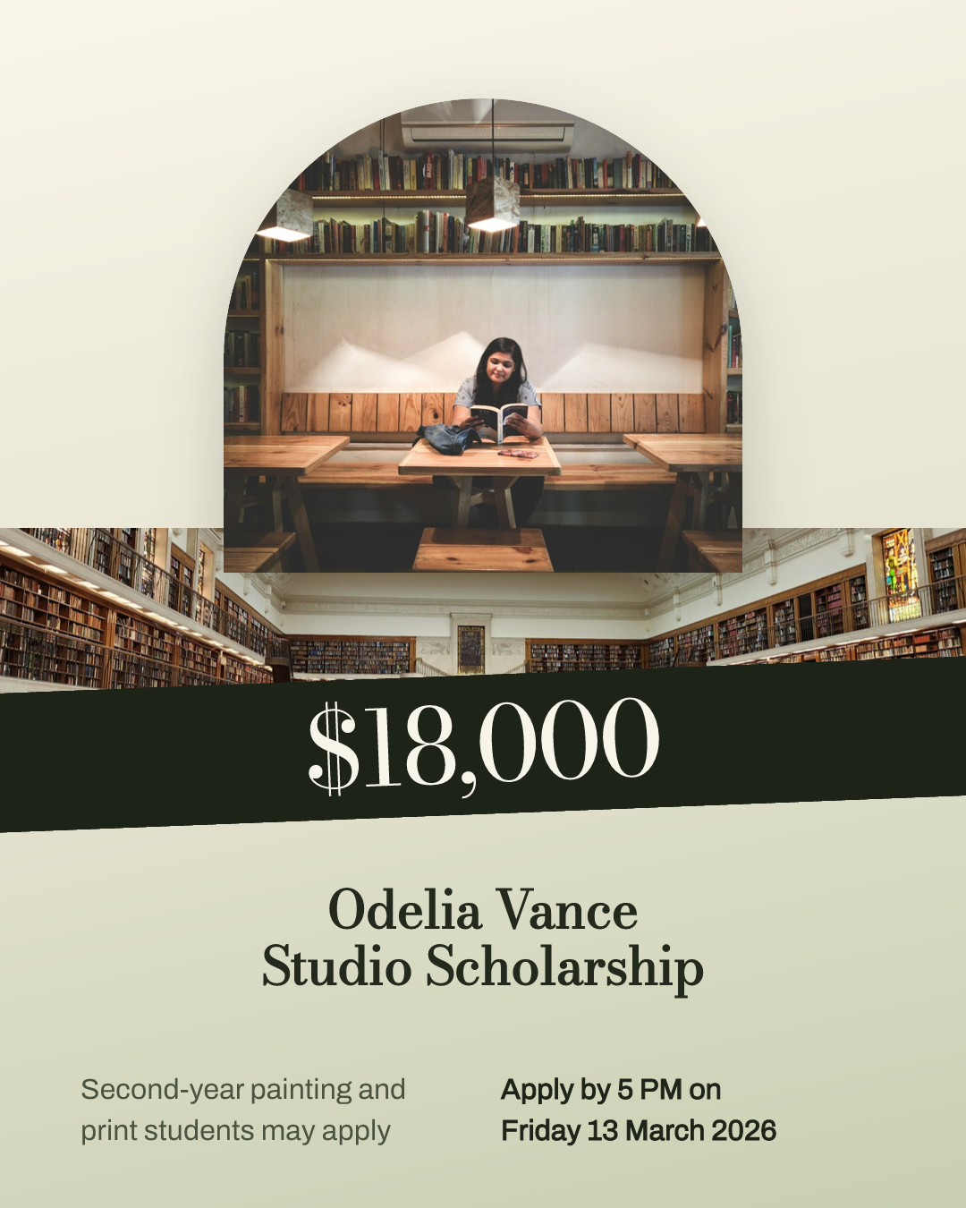 Studio Scholarship Announcement