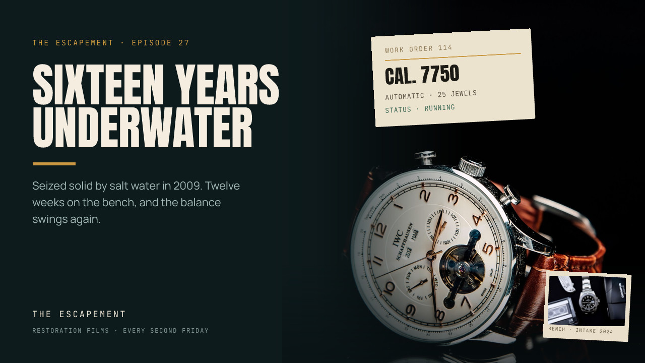 Vintage Watch Restoration Episode Thumbnail