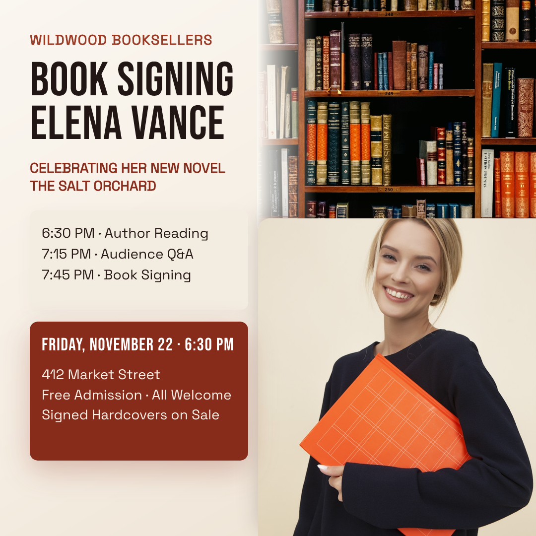 Author Book Signing & Reading Event