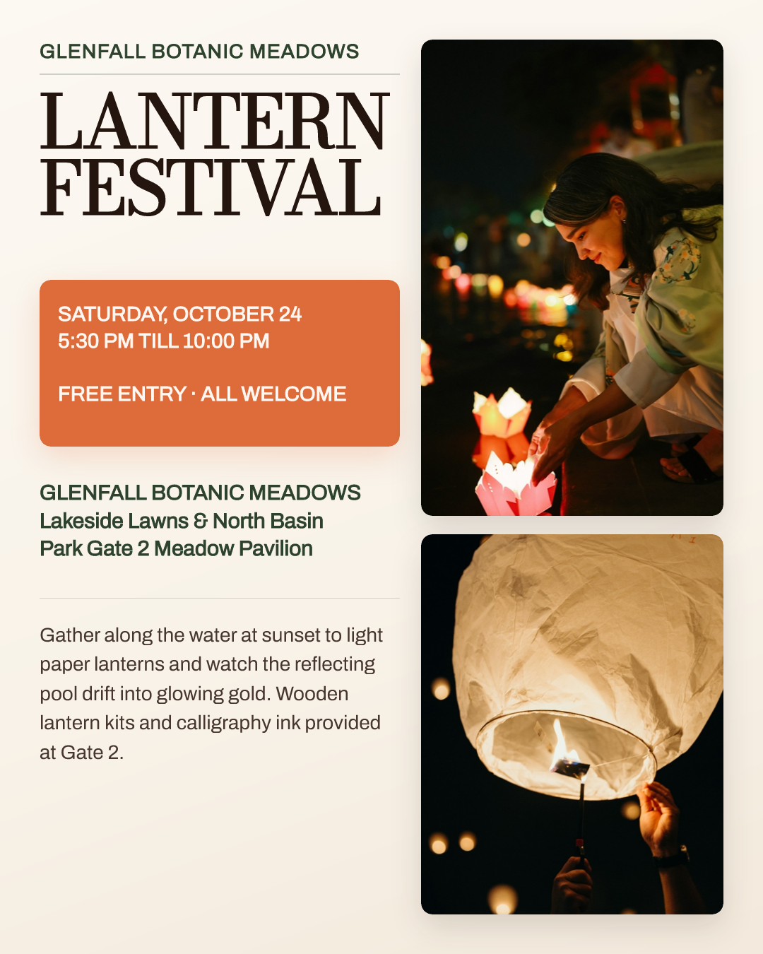 Glenfall Park Lantern Festival