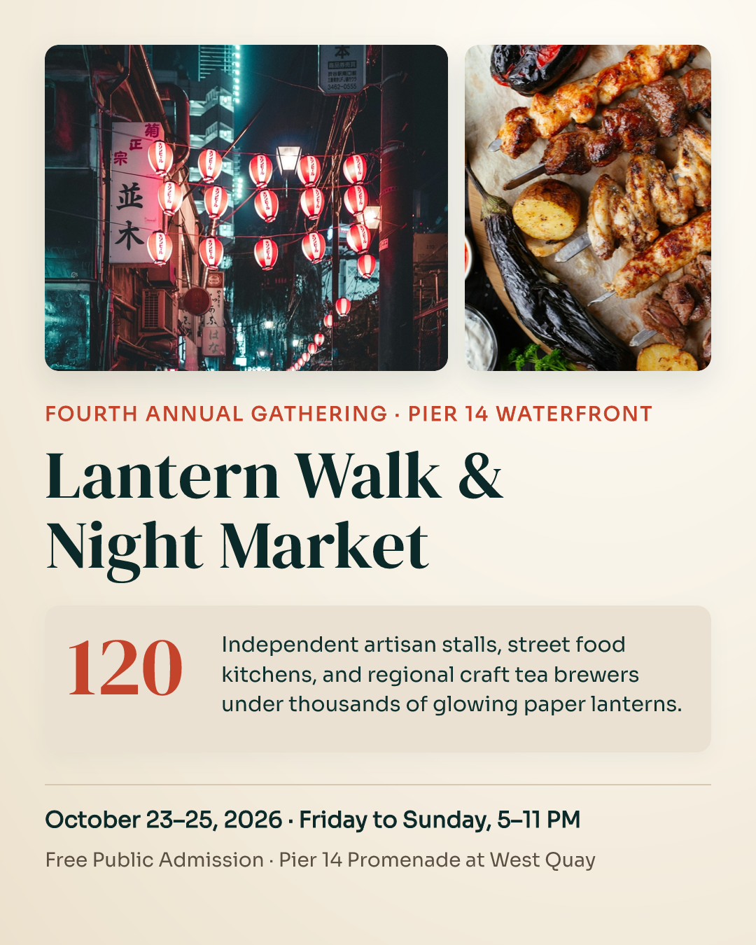 Riverwalk Lantern Walk & Night Market
