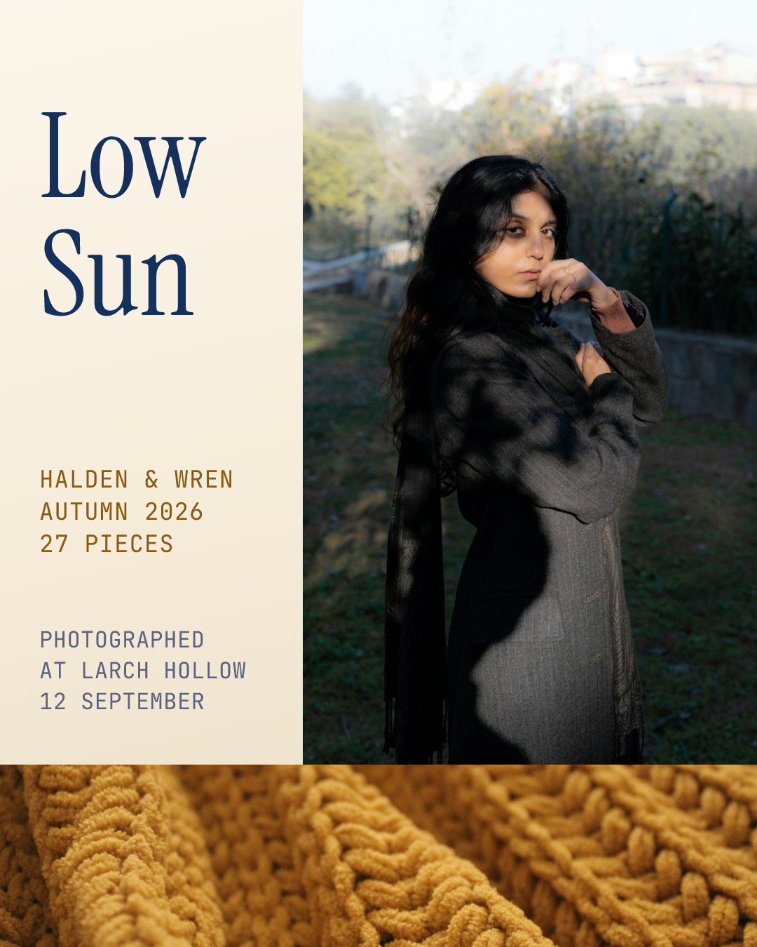 Low Sun Autumn Lookbook Cover