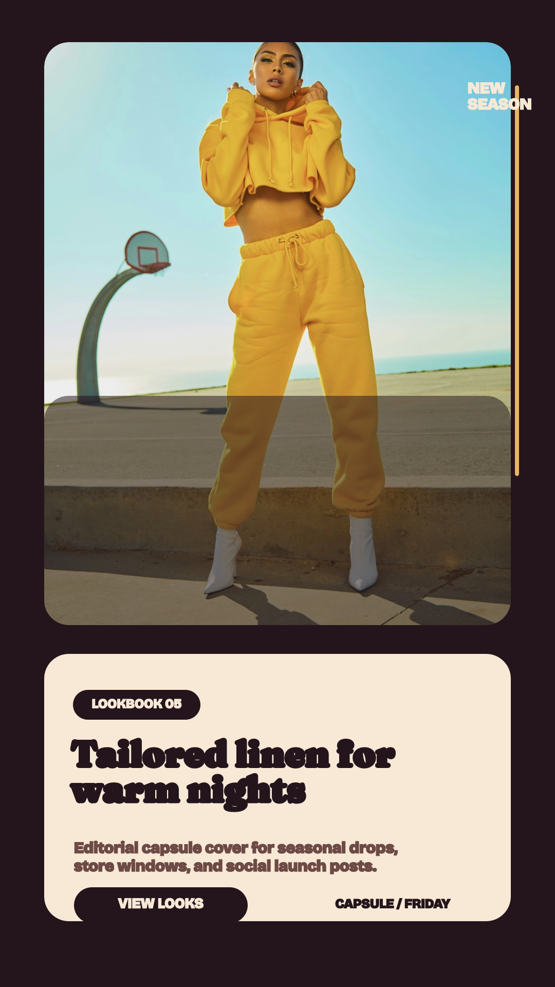 Fashion Lookbook Cover