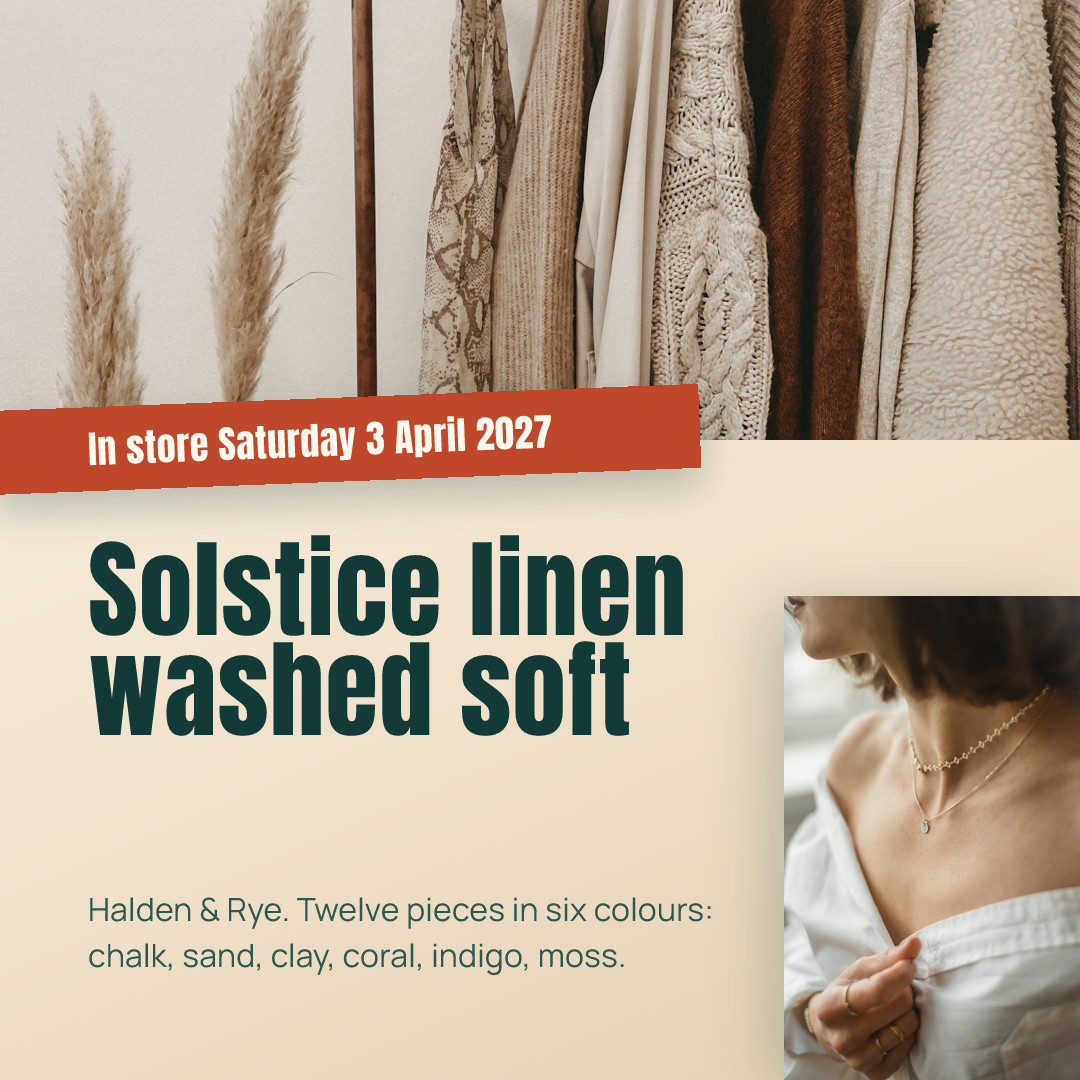 Halden & Rye Solstice Linen Launch