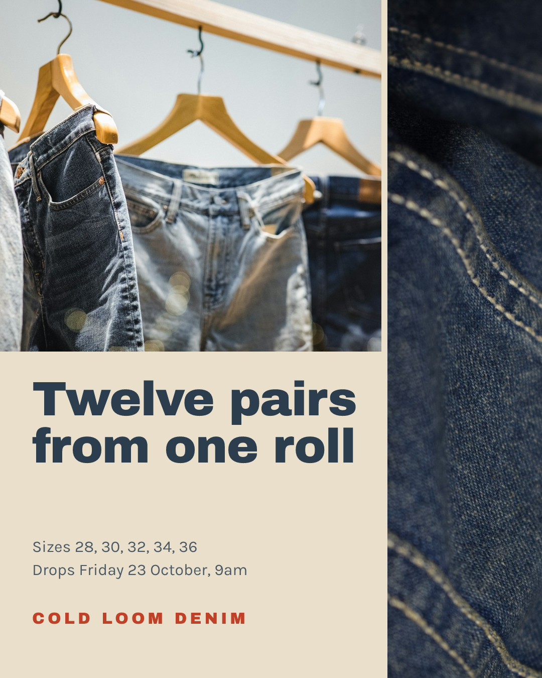 Cold Loom Denim Autumn Drop