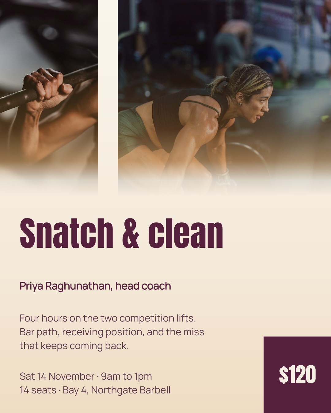 Olympic Weightlifting Technique Seminar