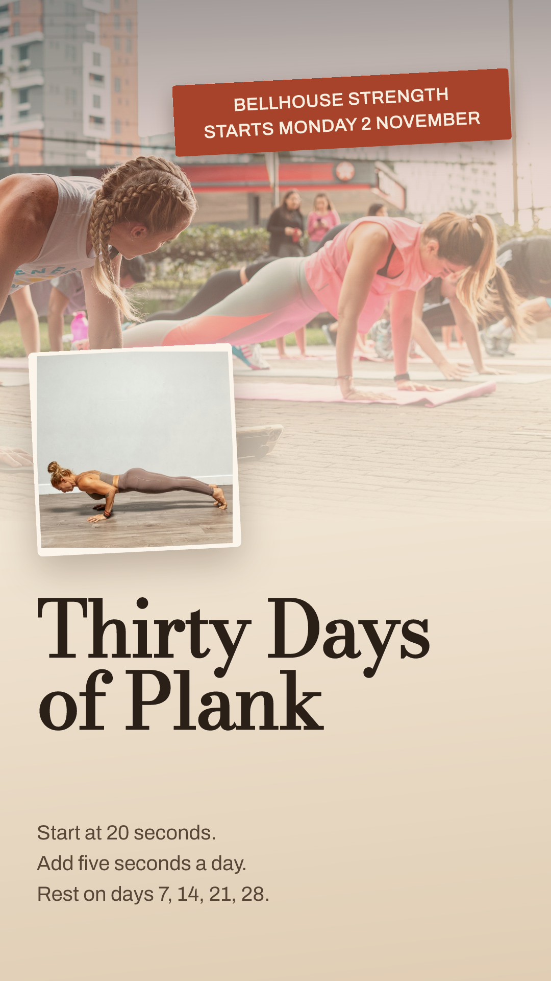 Thirty Day Plank Challenge
