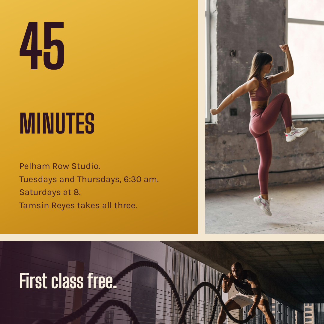 HIIT Class Launch Poster