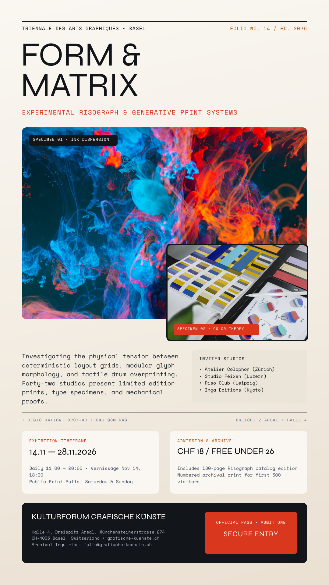 Form & Matrix Graphic Arts Triennial
