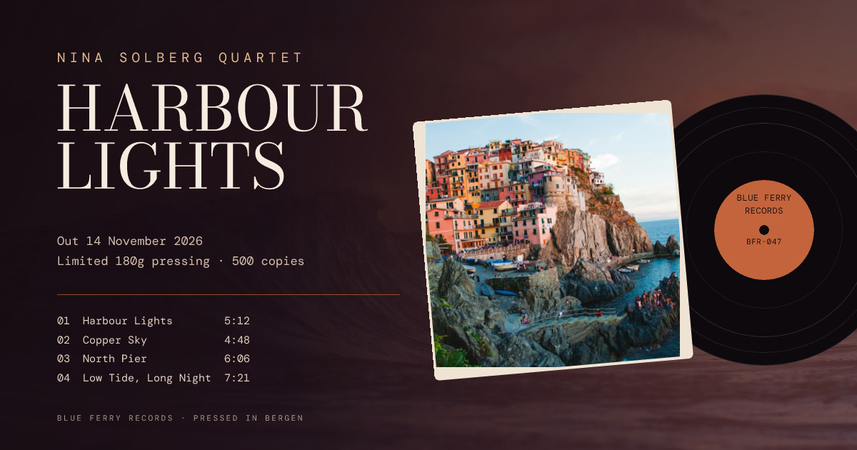 Harbour Lights Album Release Announcement
