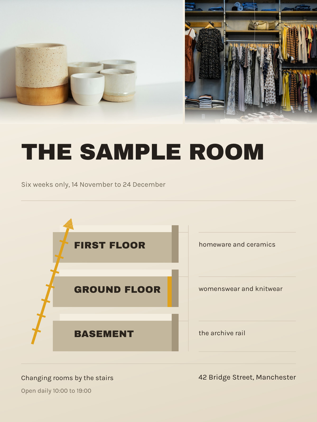 Pop-Up Shop Floor Guide