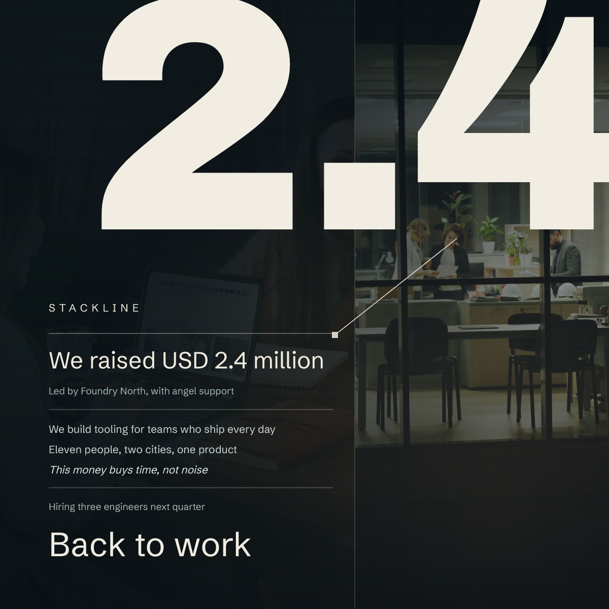 Seed Round Announcement