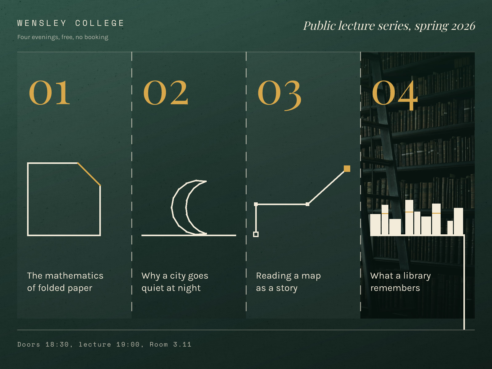 Public Lecture Series Poster