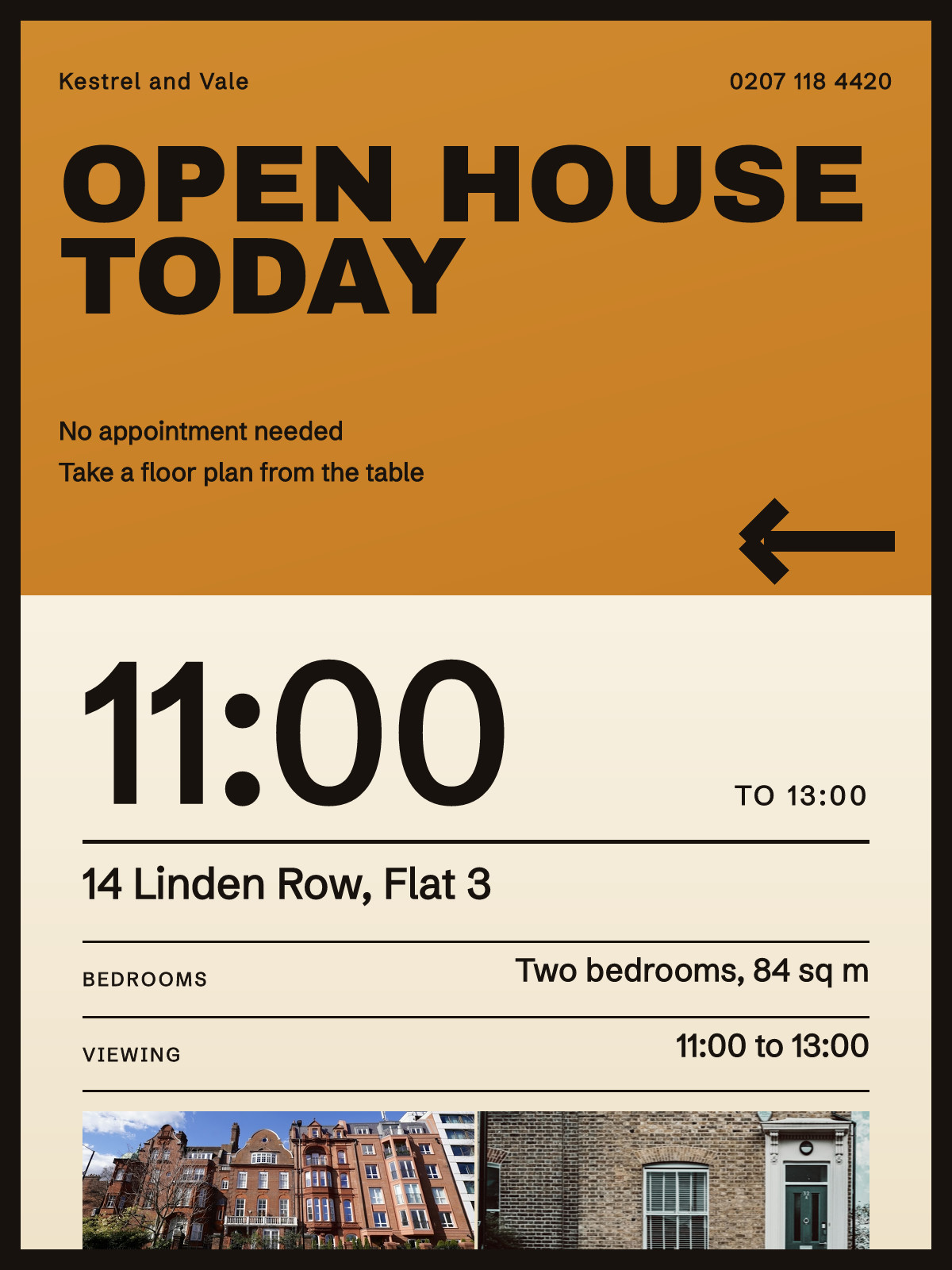 Open House Sign