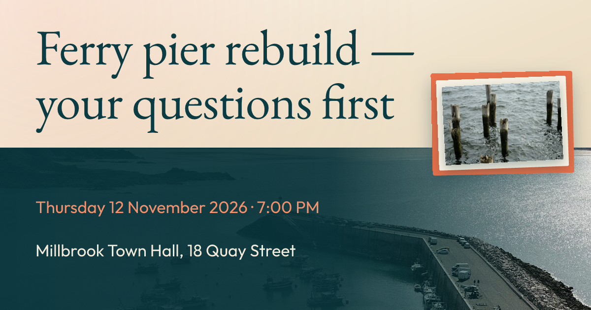 Ferry Pier Rebuild Town Hall
