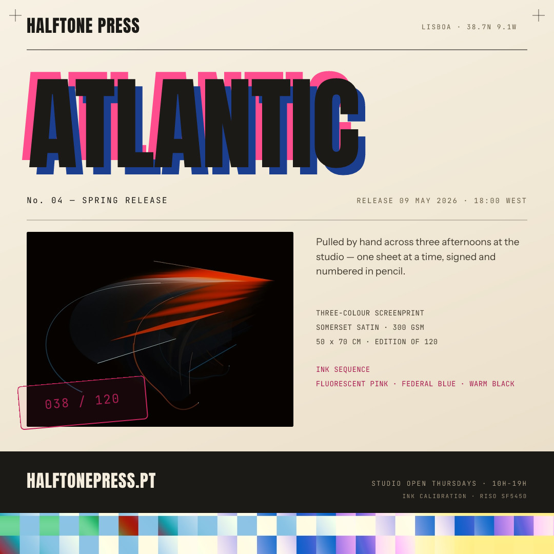 Halftone Press Atlantic No. 04 Print Release