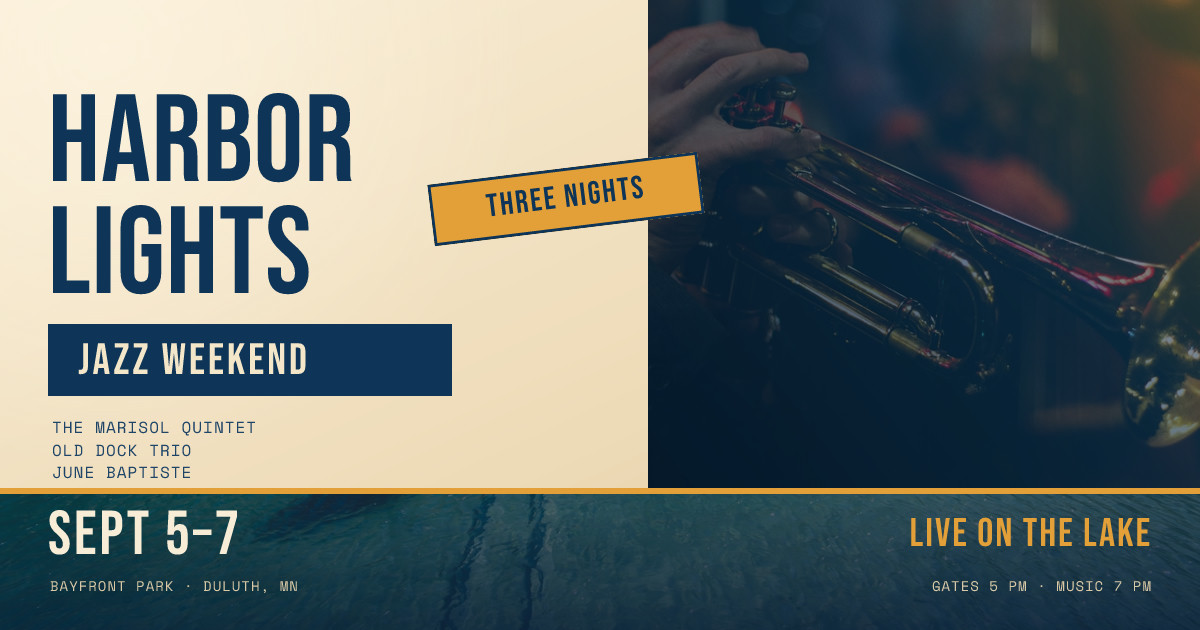 Harbor Lights Jazz Weekend Poster