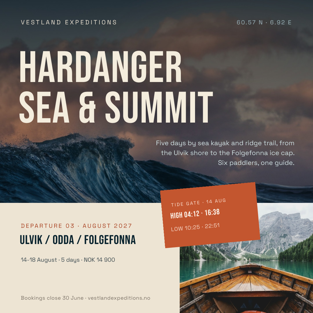 Hardanger Sea Kayak Expedition Departure