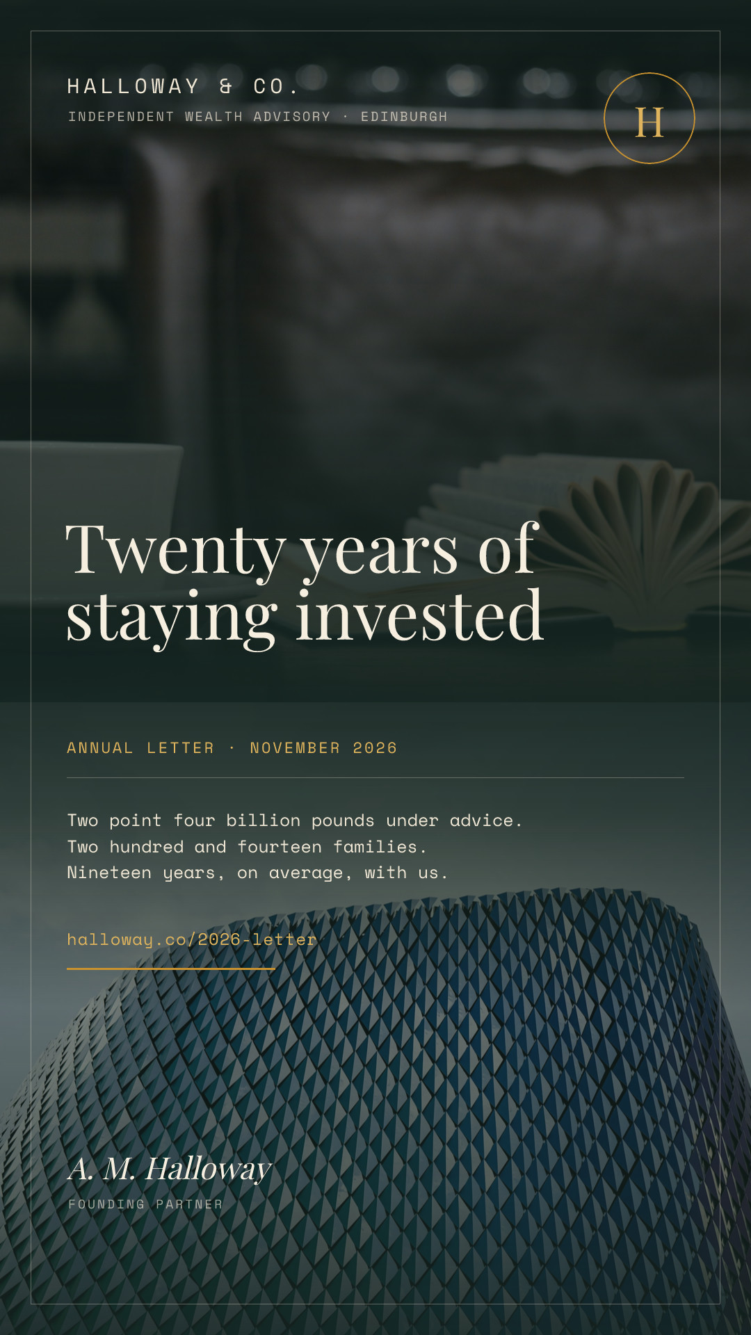 Independent Wealth Advisory Annual Letter