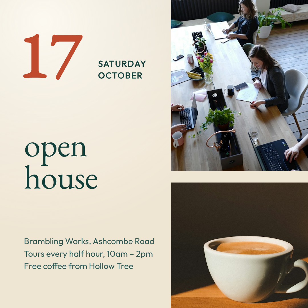 Coworking Open House Date Poster