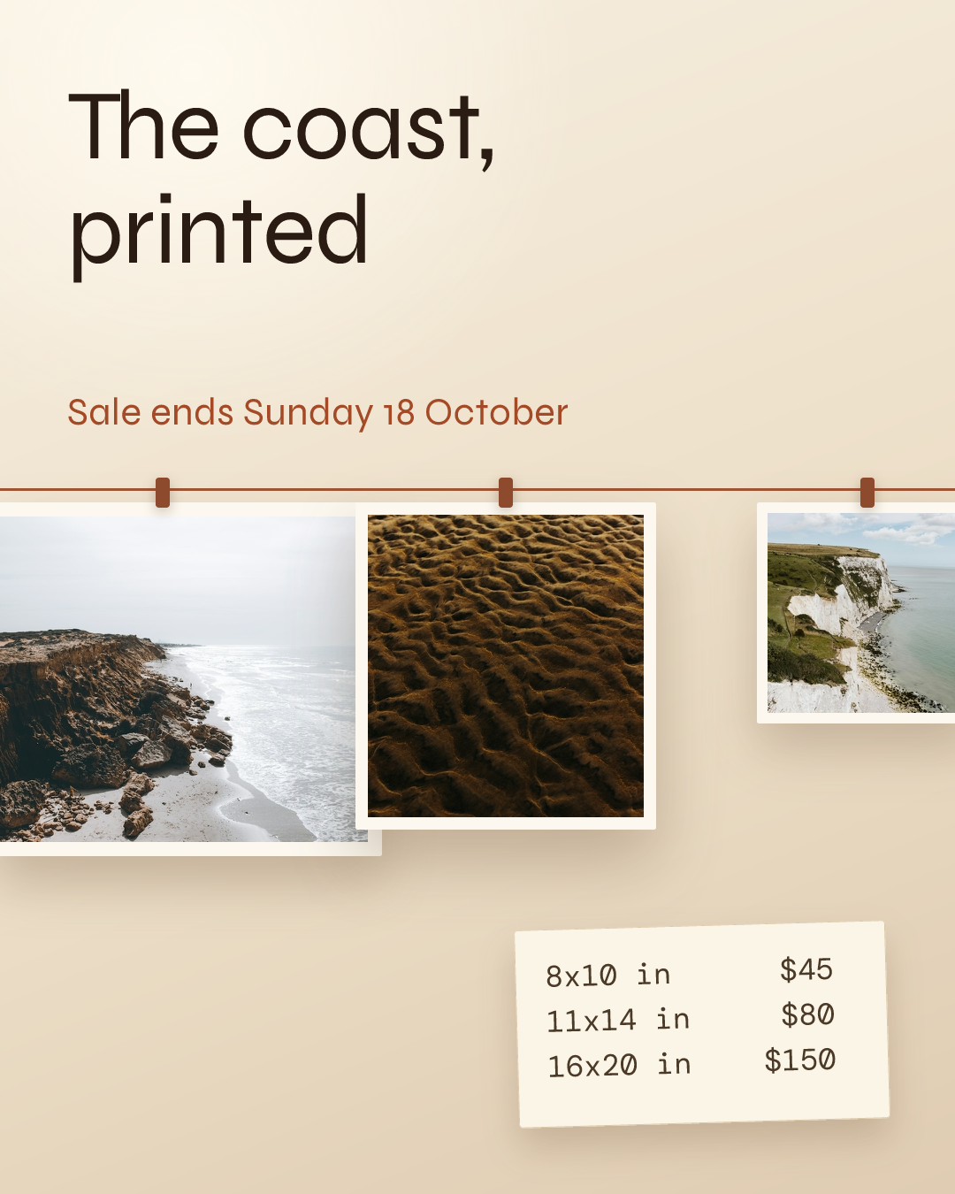 Coastal Print Sale