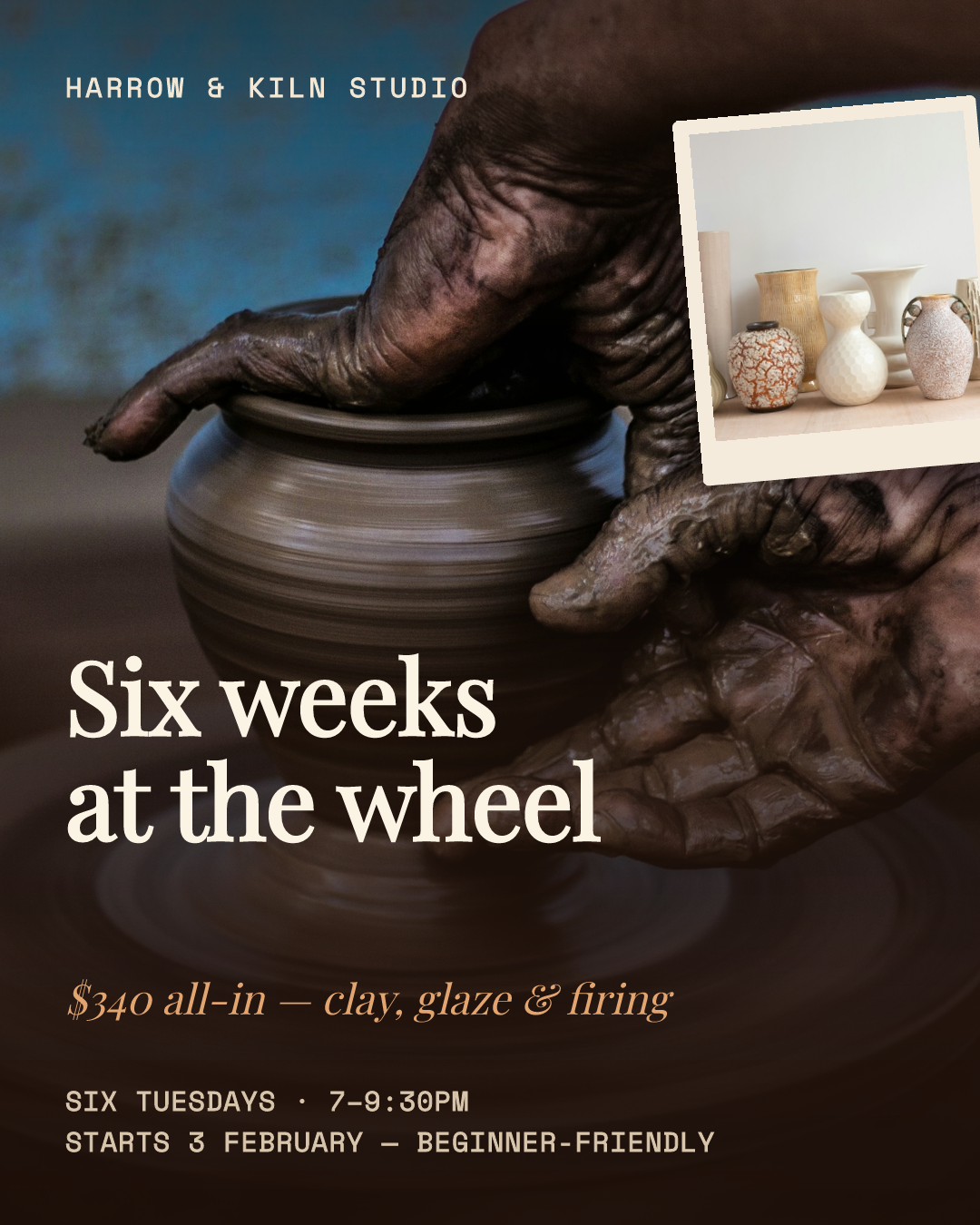 Harrow & Kiln Wheel Course