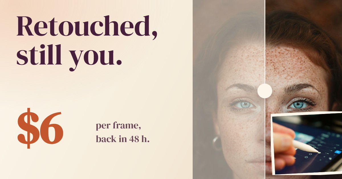 Before After Retouch Promo