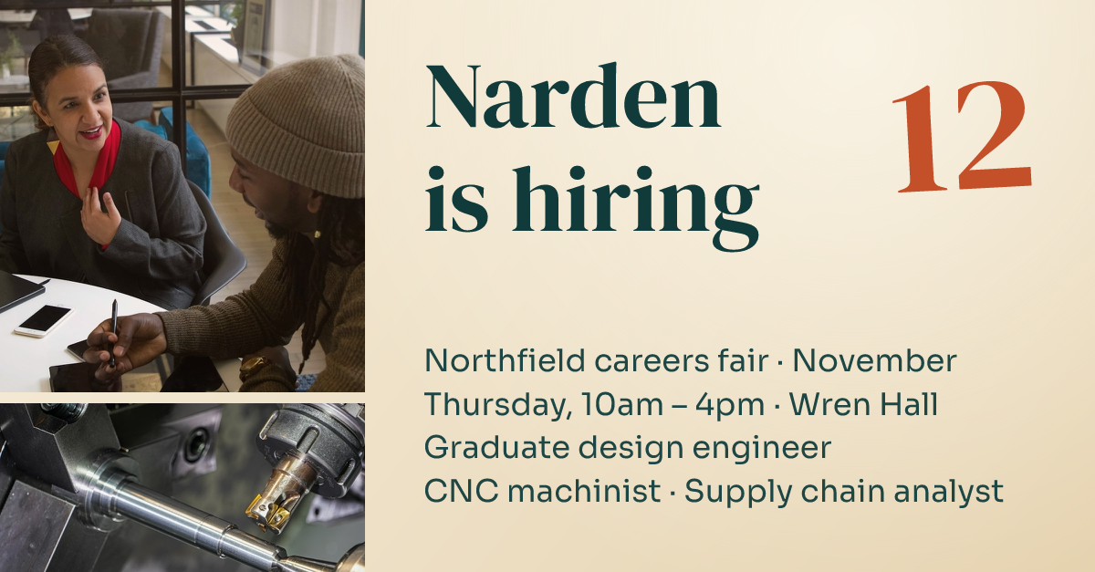 Narden Careers Fair Booth Invite