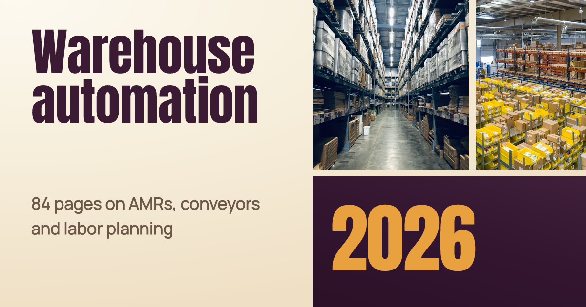 Meridian Row Warehouse Automation 2026